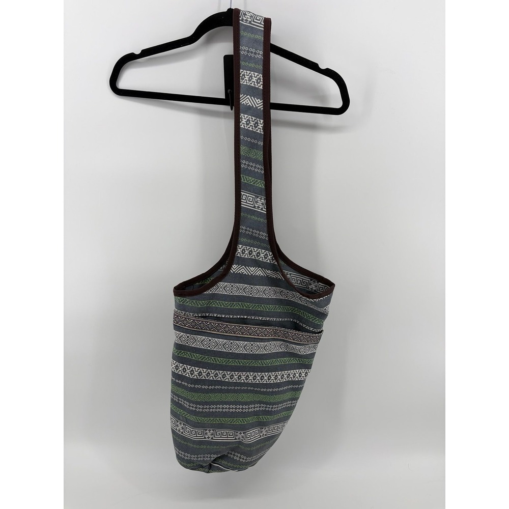 Boho Shoulder Bag Tribal Printed Mochilas Bohemian Unisex Bucket Canvas, NWOT